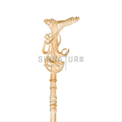 Haq Ali Wooden Stick Chalk Finish
