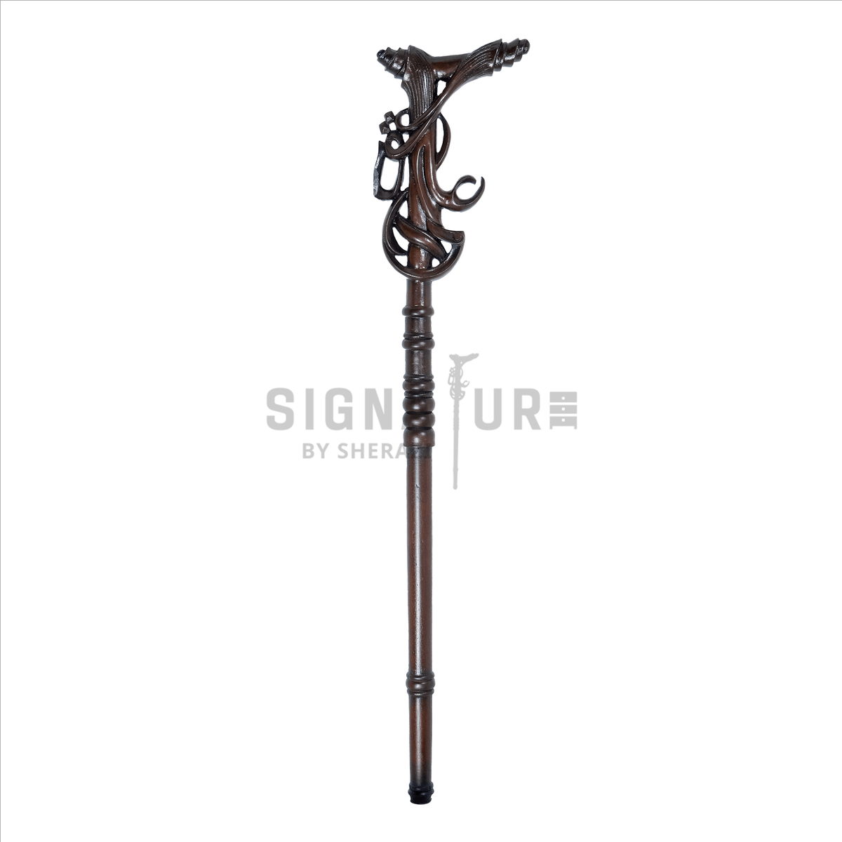 Haq Ali Wooden Stick Dark Brown